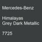 Preview: Mercedes-Benz, Himalayas Grey Dark Metallic, 7725.